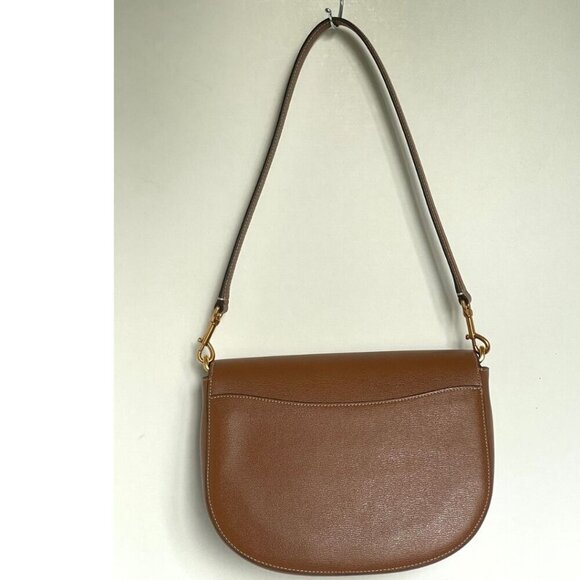 Kate Spade Katy Convertible Saddle Bag Crossbody Brown All Spice Shoulder Straps - Picture 8 of 12